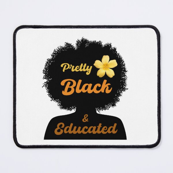 Item preview, Pretty black and educated with books designed and sold by alczar.