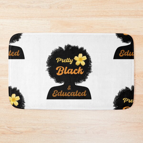Item preview, Pretty black and educated with books  designed and sold by alczar.