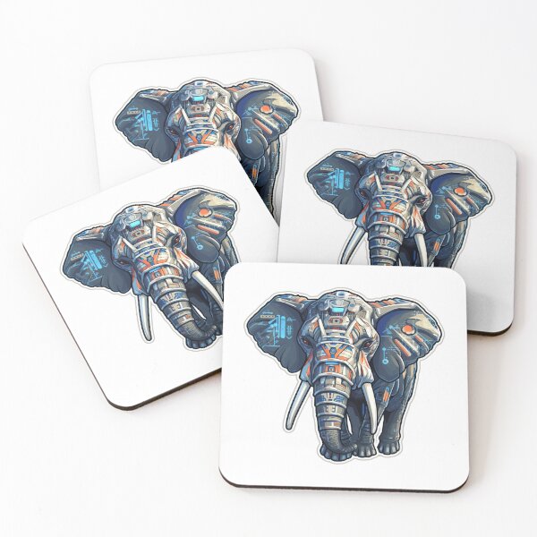 Item preview, Cyber Elephant // Elephant // cyber animal // Robotic animal // AI designed and sold by SMARTKIT  DESIGNAGENCY.