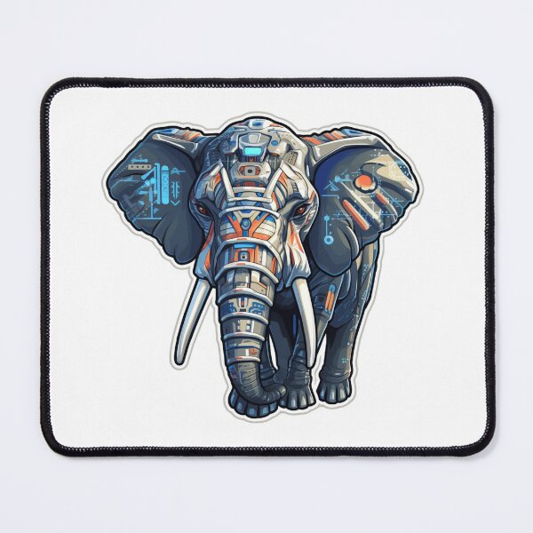 Item preview, Cyber Elephant // Elephant // cyber animal // Robotic animal // AI designed and sold by SMARTKIT DESIGNAGENCY.