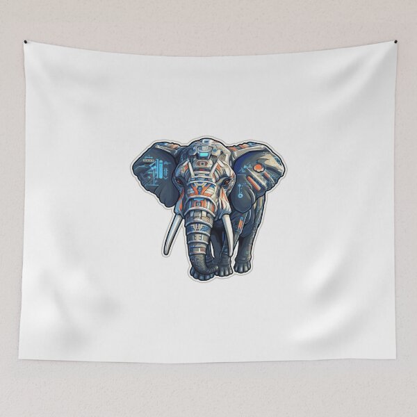 Item preview, Cyber Elephant // Elephant // cyber animal // Robotic animal // AI designed and sold by SMARTKIT  DESIGNAGENCY.