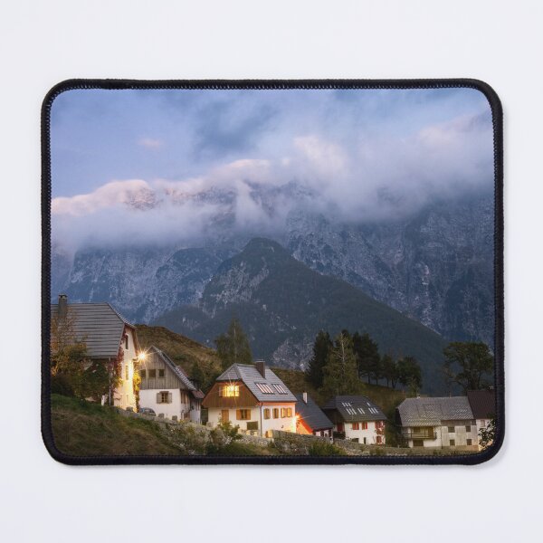 Item preview, Alpine Village in Slovenia designed and sold by PhotoArt by Joan Carroll.
