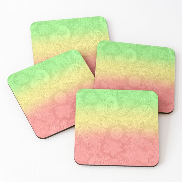Item preview, Vibrant Spectrum: Green, Yellow, and Red Pattern Design designed and sold by GrizzlyCollective.