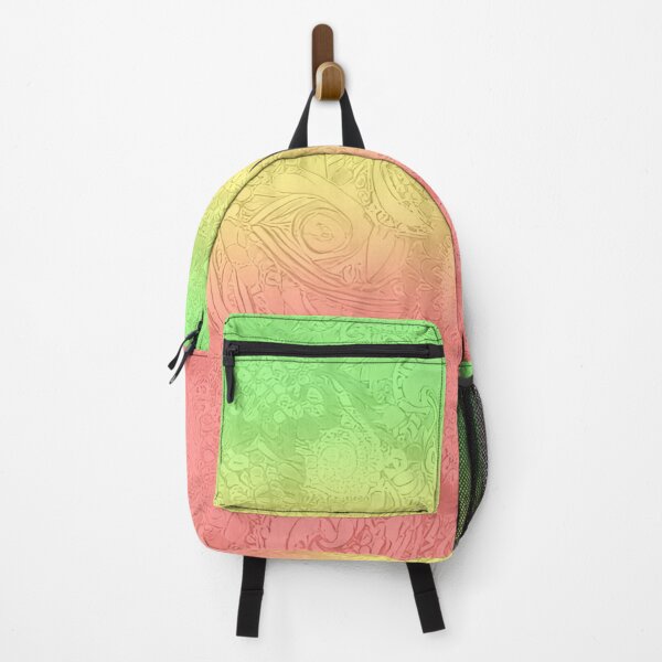 Item preview, Vibrant Spectrum: Green, Yellow, and Red Pattern Design designed and sold by GrizzlyCollective.