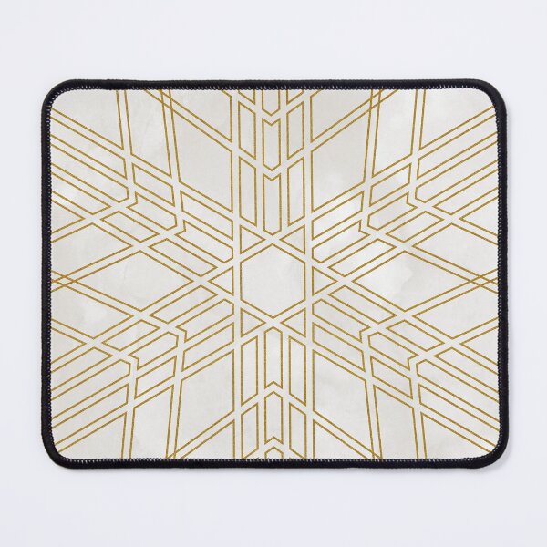 Item preview, Golden stars on cream marble designed and sold by AbsentisDesigns.