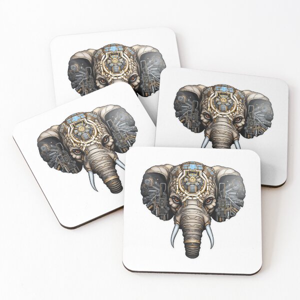 Item preview, Cyber Elephant // Elephant // cyber animal // Robotic animal // AI designed and sold by SMARTKIT  DESIGNAGENCY.