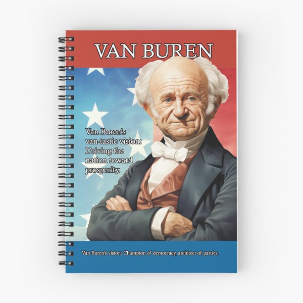 Artikelvorschau, Wahlplakat von Martin Van Buren entworfen und verkauft von Static-Panda.