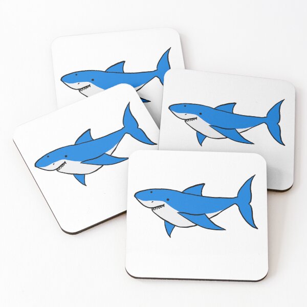 Item preview, A little blue shark designed and sold by CatzLolz.