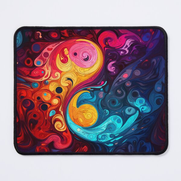 Item preview, Abstract Yin Yang 5 designed and sold by Made-by-Gus.
