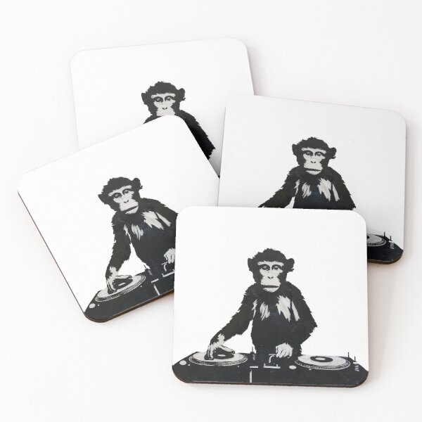 Item preview, Monkey Stencil Graffiti designed and sold by Bomax121.