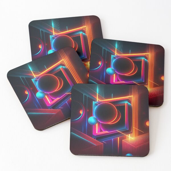 Item preview, Neon Abstracts 5 designed and sold by Made-by-Gus.