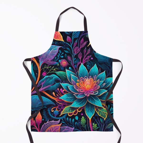 Aperçu de l'œuvre Fleurs luxuriantes : motif floral dense créée et vendue par GrizzlyCollective.