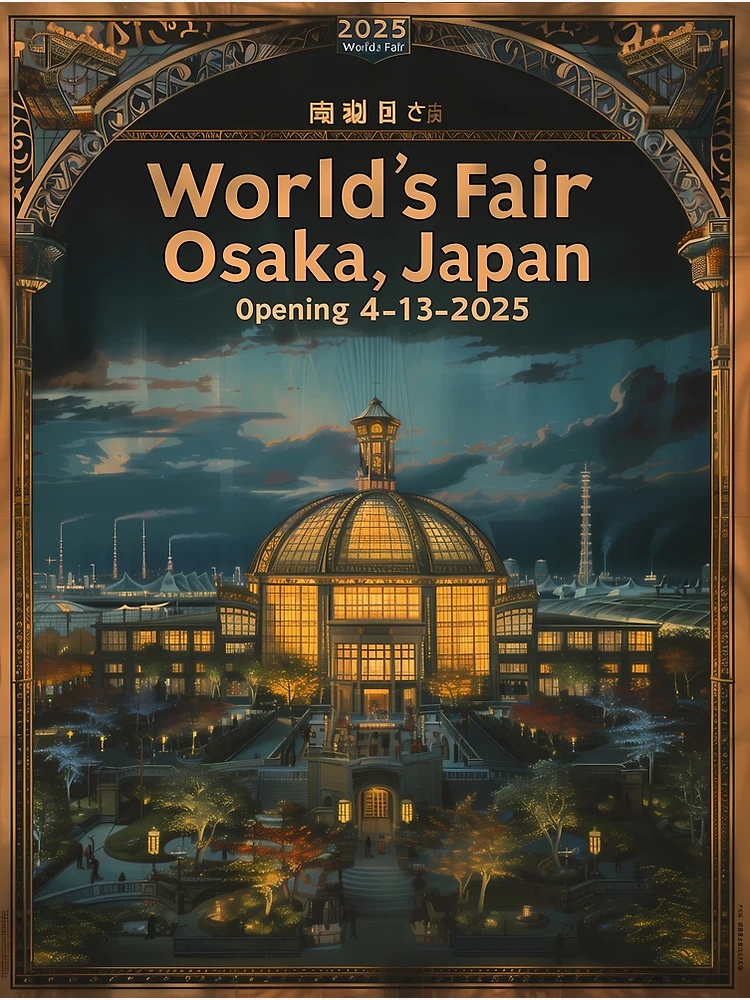 1991 Osaka International sold Design Exhibition - Original Vintage Poster