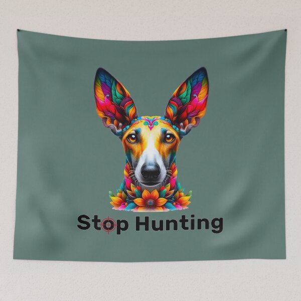 Item preview, Stop Hunting! End the hunt! designed and sold by Berlini.
