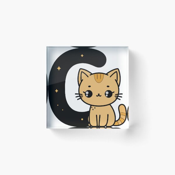 Item preview, Cat cat cat cat C inicial designed and sold by AdamMuranski.