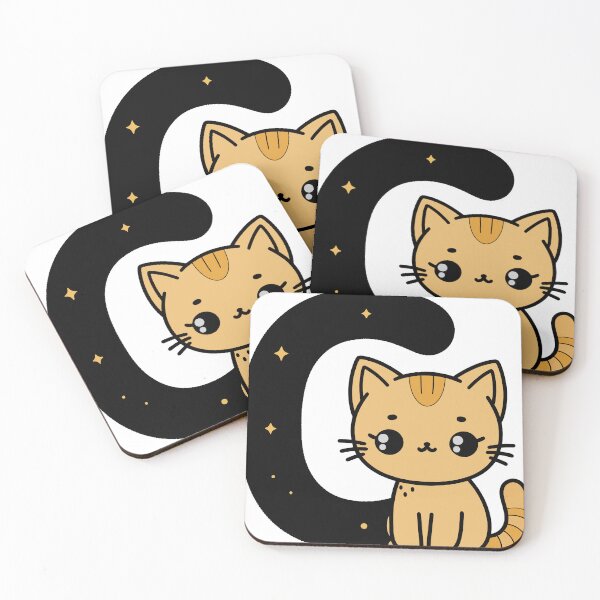 Item preview, Cat cat cat cat C inicial designed and sold by AdamMuranski.