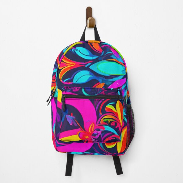 Item preview, Colorful Floral Fusion: Abstract Pattern Design designed and sold by GrizzlyCollective.
