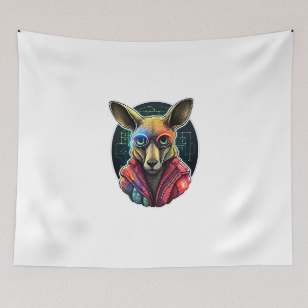 Item preview, Cyber Kangaroo // Kangaroo // cyber animal // Robotic animal // AI designed and sold by SMARTKIT  DESIGNAGENCY.