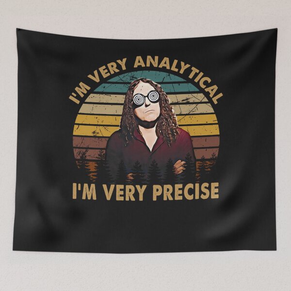 Item preview, Vintage Weird Al Arts Yankovic - I'M Very Analytical designed and sold by GlenConro.