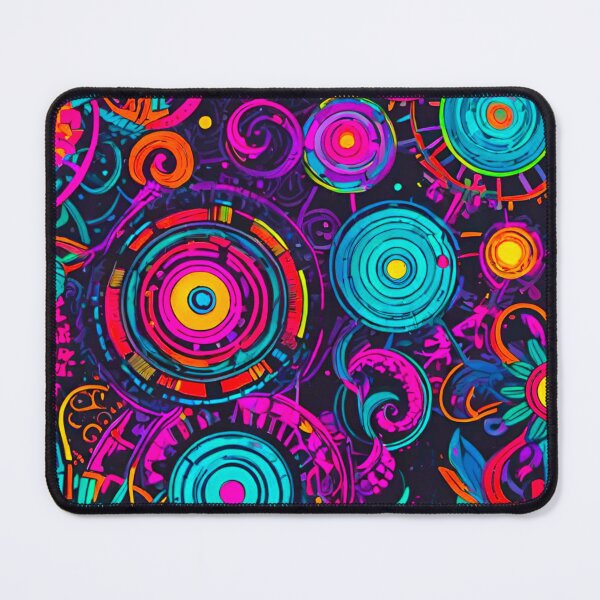 Item preview, Vibrant Circle Delight: Colorful Pattern Designs designed and sold by GrizzlyCollective.