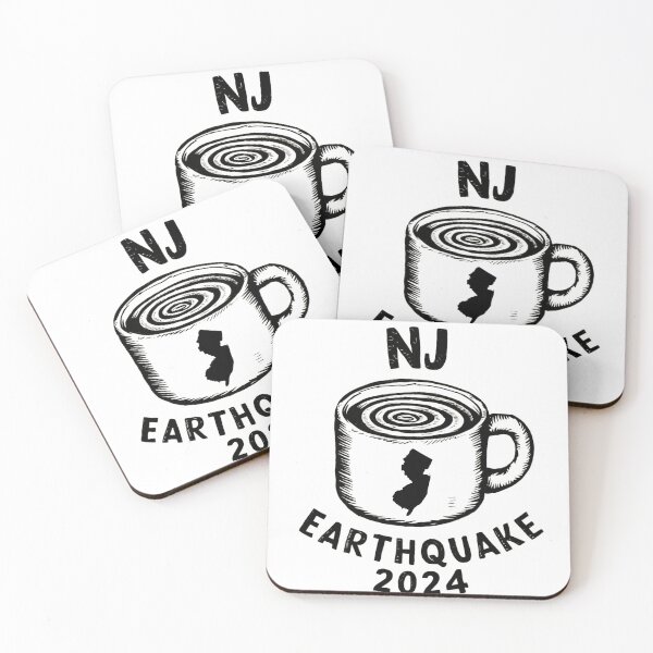 Item preview, NJ Earth Quake 2024 Ripple design: Coffee Mug Chronicles designed and sold by Brian Hibbs.