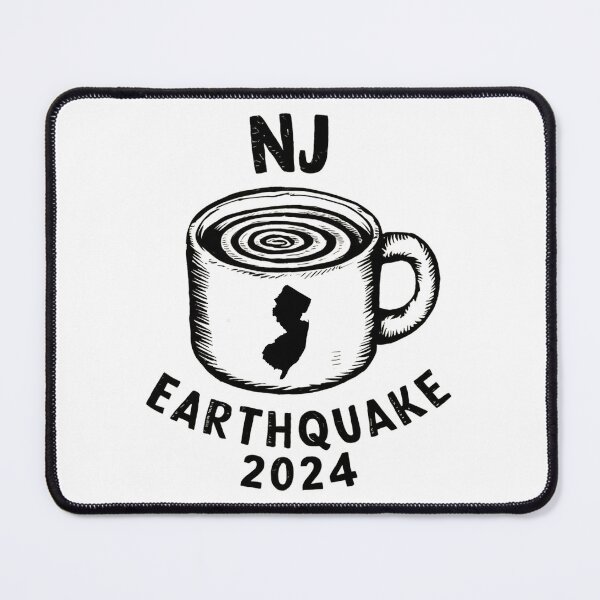 Item preview, NJ Earth Quake 2024 Ripple design: Coffee Mug Chronicles designed and sold by Brian Hibbs.