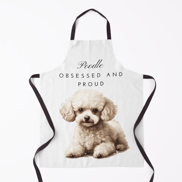 Item preview, Poodle obsessed and proud white toy poodle owner mom lover vintage  designed and sold by SoulfulT.
