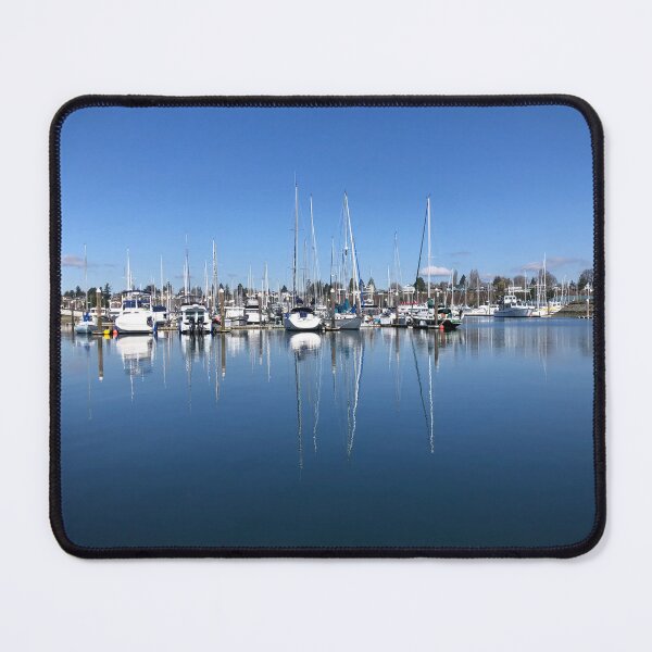 Item preview, sailboats in a marina designed and sold by snail-galaxy.
