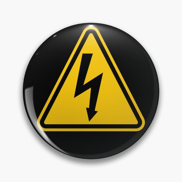 Item preview, High voltage traffic sign designed and sold by Lefteris Betsis.