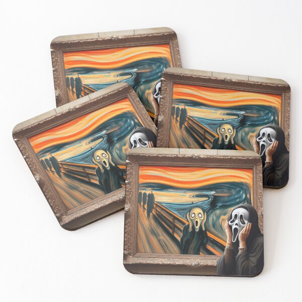 Item preview, The Scream and The Scream designed and sold by ai-topshots.