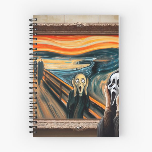 Item preview, The Scream and The Scream designed and sold by ai-topshots.
