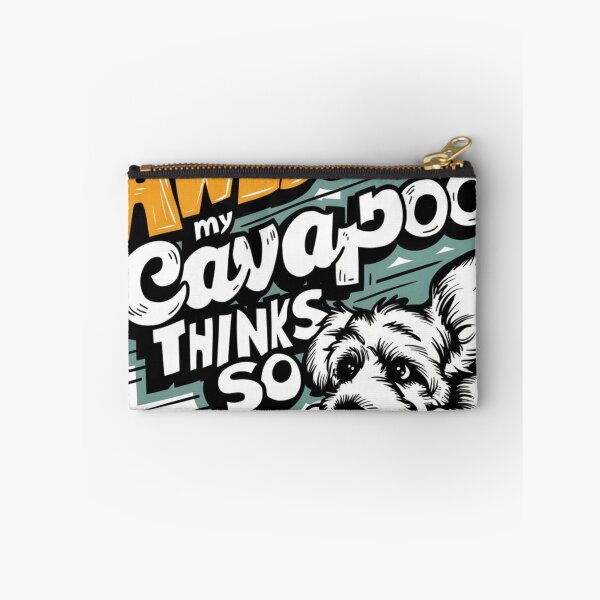 Item preview, Title: "True Charm: Graffiti with the Text 'I'm Awesome, My Cavapoo Thinks So'" designed and sold by Elpico11.