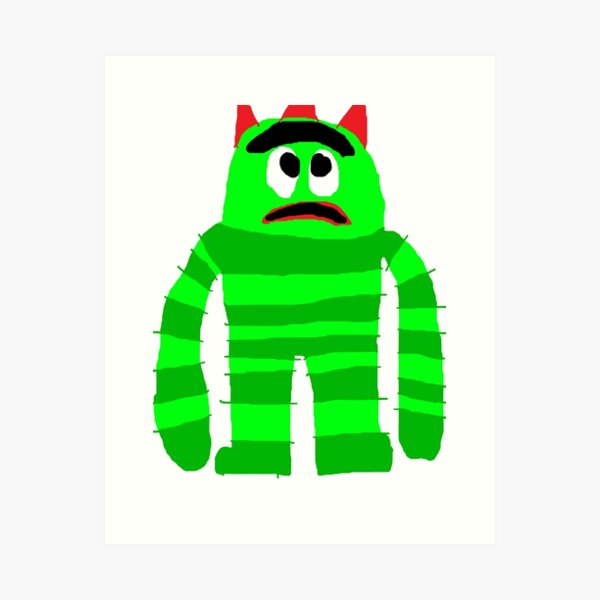Yo Gabba Gabba Brobee Art Prints for Sale | Redbubble