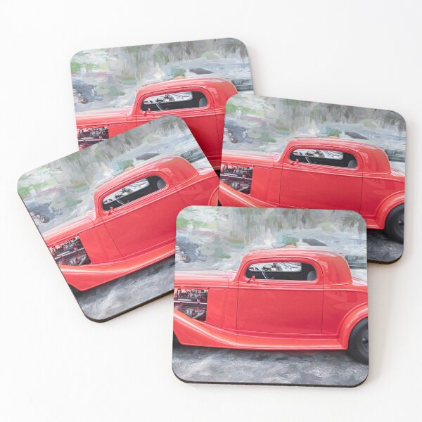 Item preview, 1934 Red Ford 3 Window Coupe X180 designed and sold by RichFrancoCars.