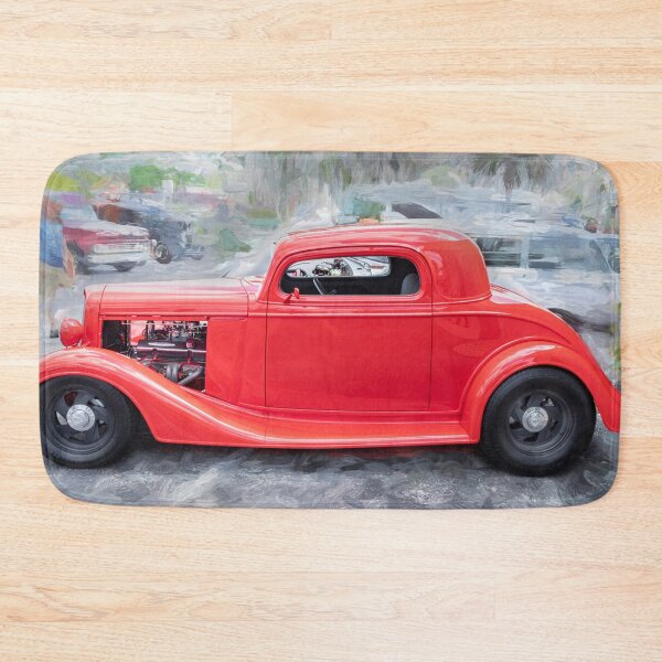 Item preview, 1934 Red Ford 3 Window Coupe X180 designed and sold by RichFrancoCars.