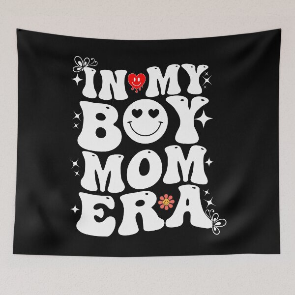 Item preview, Funny Retro Groovy in my boy mom era Mother's Day  designed and sold by BOUCHERIT amine.