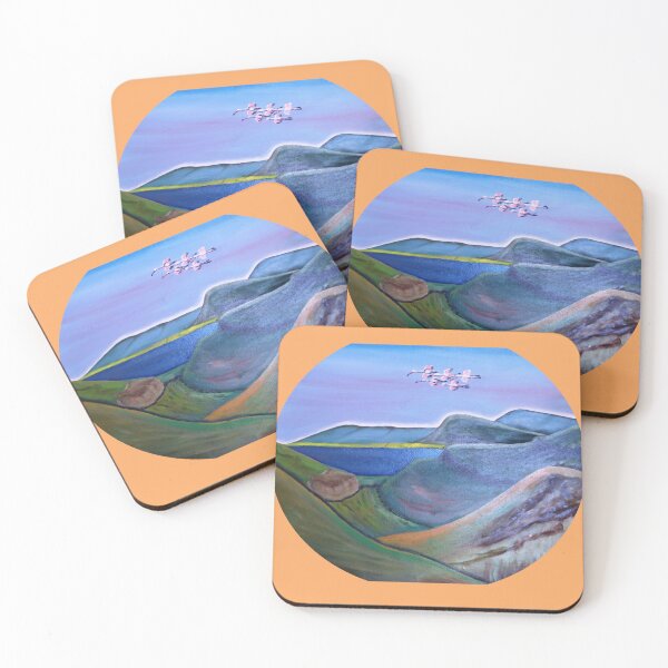 Item preview, Pink skies,rugged landscape engulf Lake Nakuru Kenya designed and sold by annenambiro.