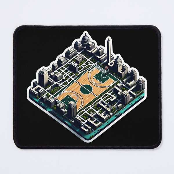Item preview, D.C. Metropolitan Courtside designed and sold by pixelpulsenyc.