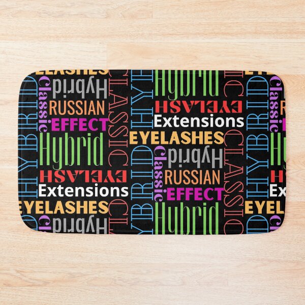 Item preview, eyelash extensions graphics, hybrid, classic lashes designed and sold by Meandmyshop.