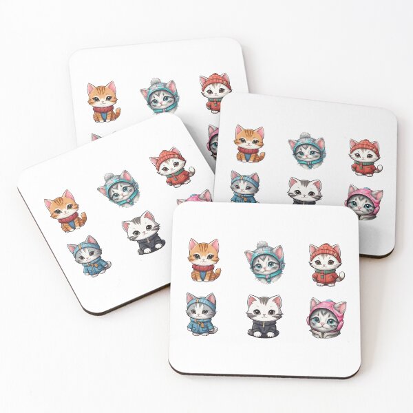Item preview, Winter Kittens Pack 5 designed and sold by PetsClan.