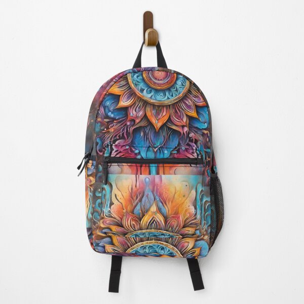 Item preview, Colorful Graffiti Drip Paint Mandala Street Art designed and sold by Artsy-Appeal.