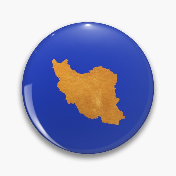 Item preview, Iran Map Seamless Pattern- Persian Blue,نقشه ایران designed and sold by MahsaWatercolor.