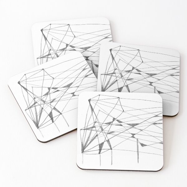Item preview, geometric abstract designed and sold by Tereza Pilar  Art.