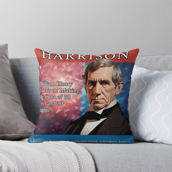 Item preview, William Harrison Electoral Poster designed and sold by Static-Panda.