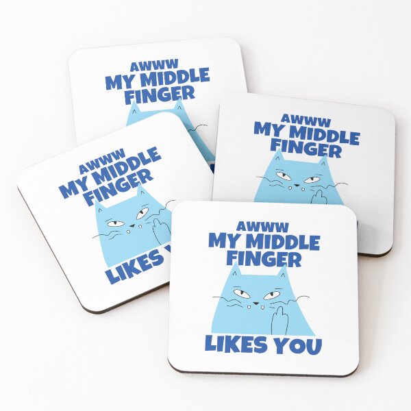 Item preview, Aww My Middle Finger Likes You designed and sold by ricricswert.
