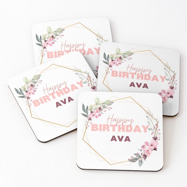 Item preview, Happy Birthday Ava T-Shirt  , special day for girl  designed and sold by Rida1Art.