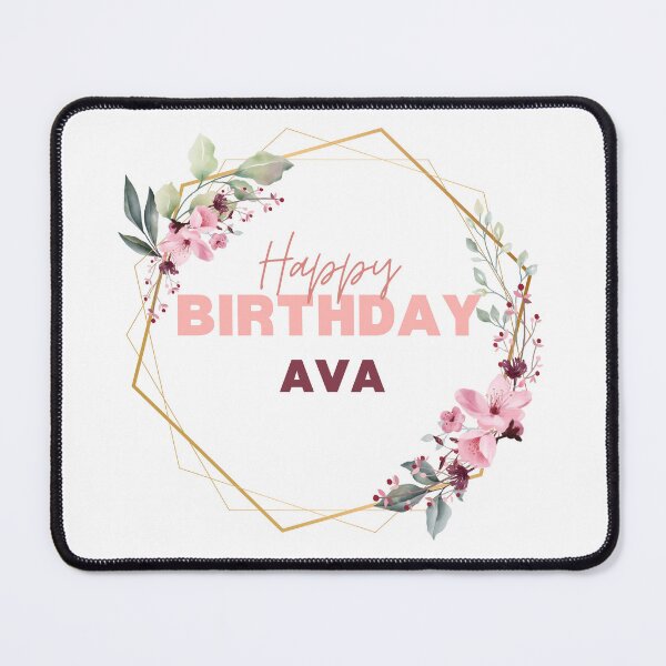 Item preview, Happy Birthday Ava T-Shirt , special day for girl designed and sold by Rida1Art.