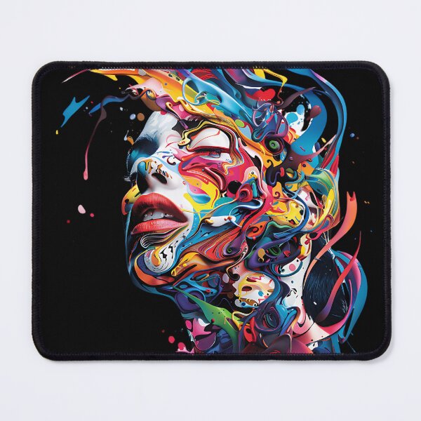Item preview, Abstract Woman Art designed and sold by Obsidian Ink by Wilshire.