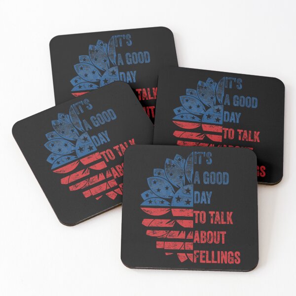 Item preview, It's A Good Day to Talk About Feelings Funny Mental Health designed and sold by BOUCHERIT amine.
