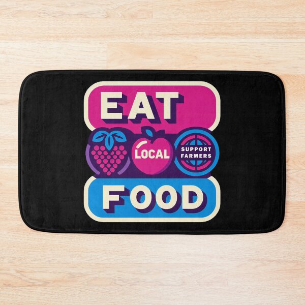 Item preview, Eat Local Food designed and sold by Echonn.